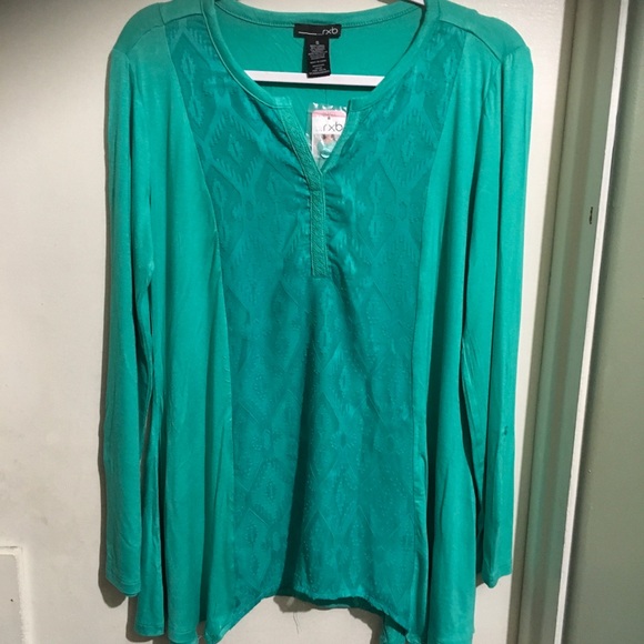 NWR RXB asymmetrical button-up sleeve shirt - Picture 4 of 4